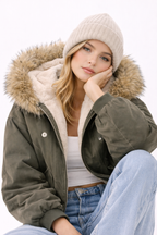 ARCTIC FUR JACKET + FREE Thermal Set