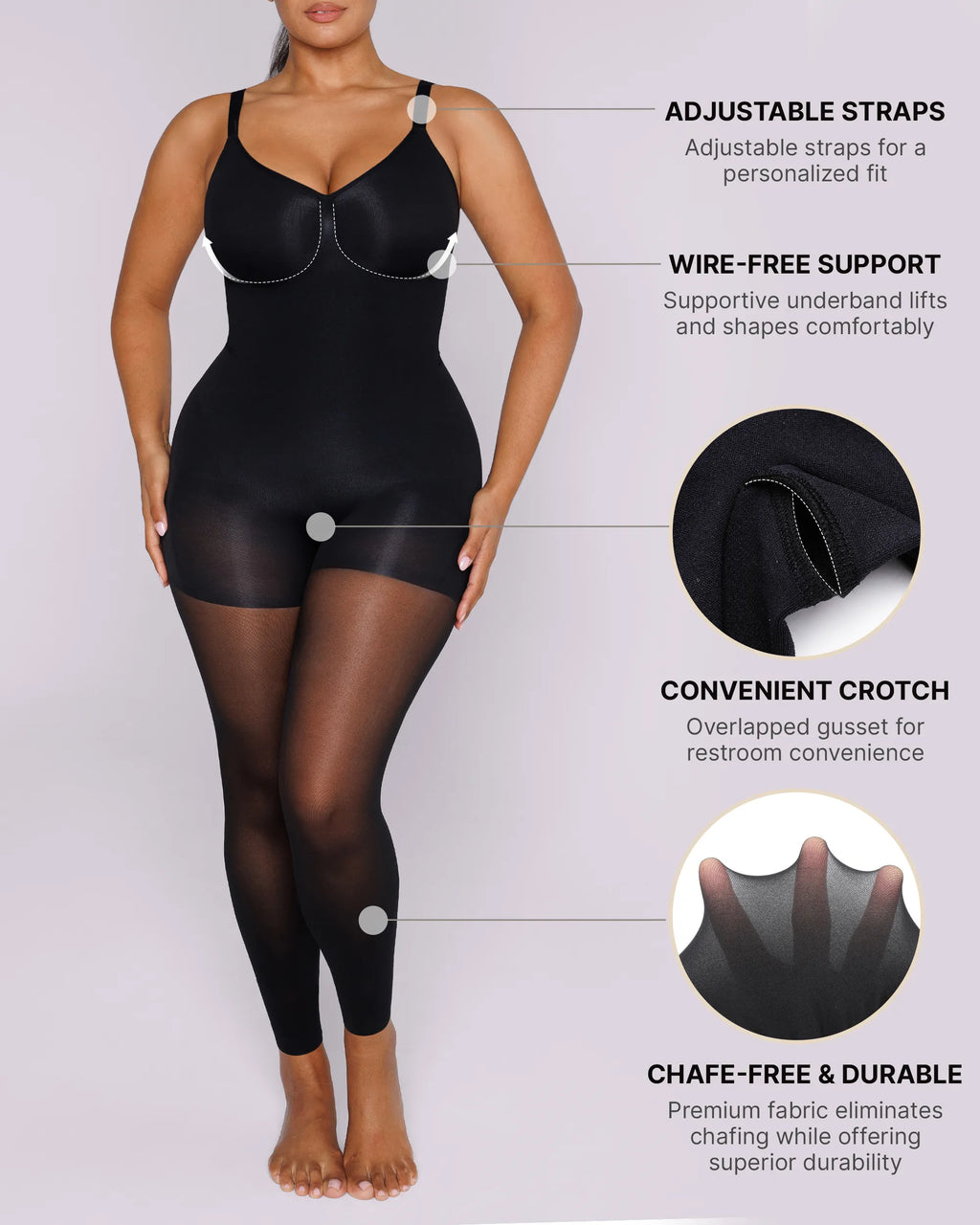 MistWeave™ Skin Flow Full Coverage Bodysuit