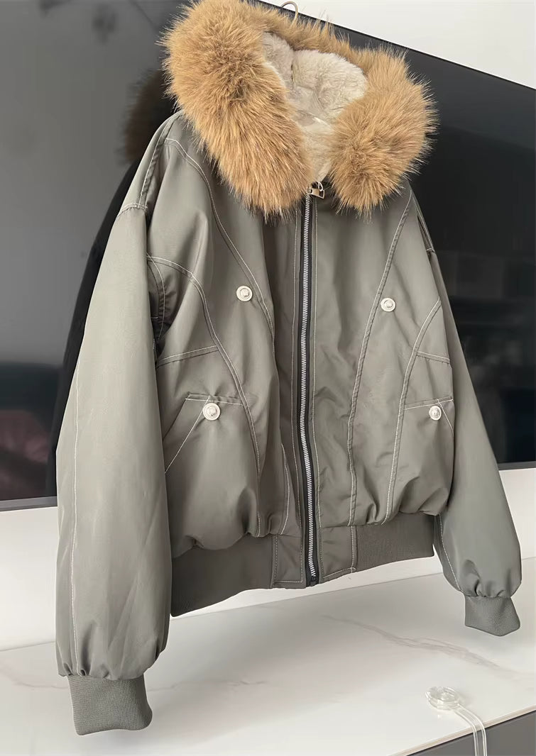 ARCTIC FUR JACKET + FREE Thermal Set