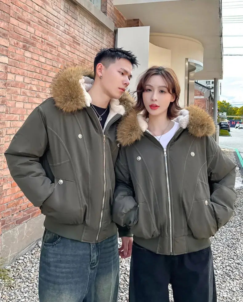 ARCTIC FUR JACKET + FREE Thermal Set