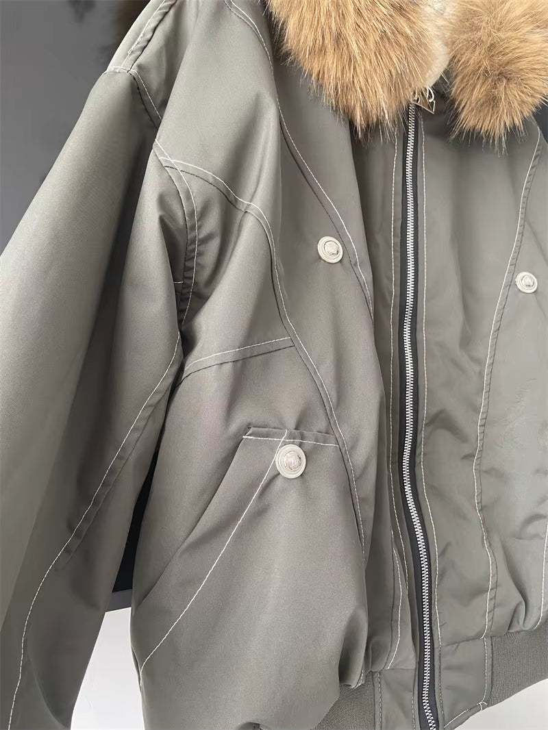 ARCTIC FUR JACKET + FREE Thermal Set